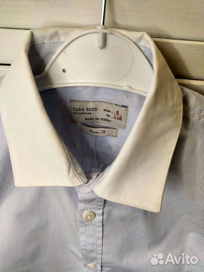 Рубашка Zara на мальчика 116