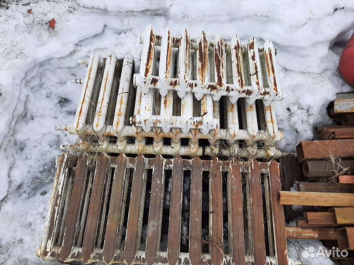 Чугунные батареи бу