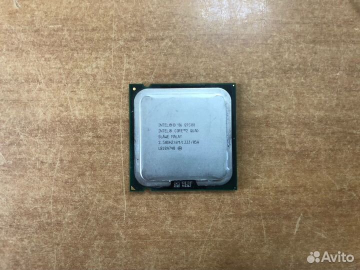 Четырехъядерный процессор s775 Core 2 Quad Q9300