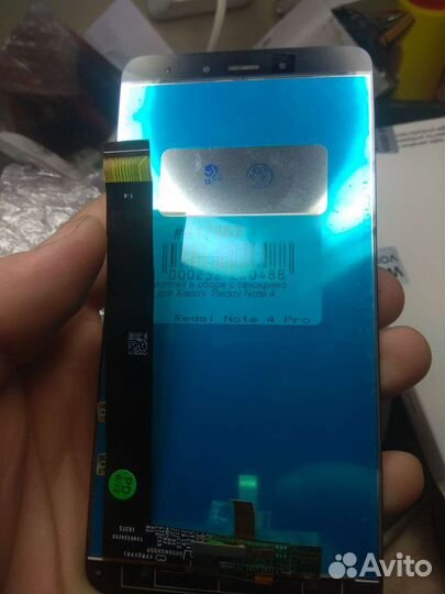 Дисплей ксяоми редми ноут 4