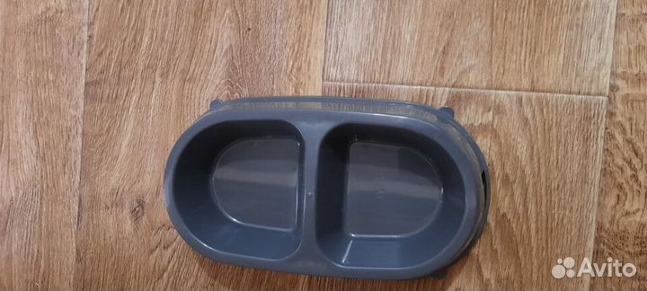 Миска пластик для животных 2*0,26л