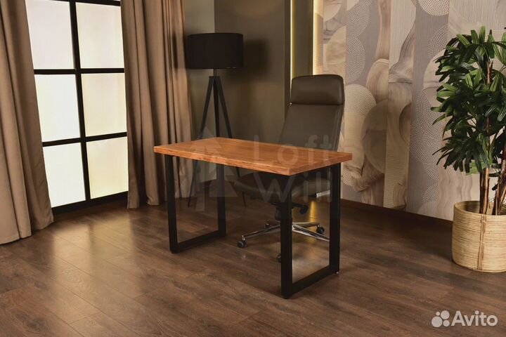 Компьютерный стол в стиле лофт. Доставка