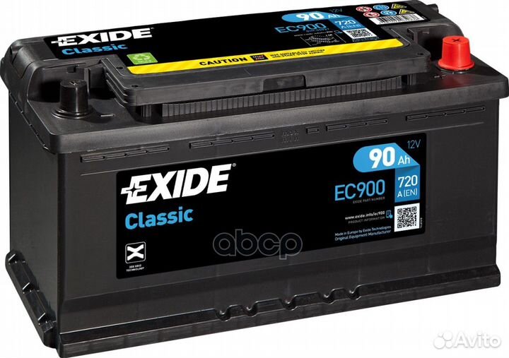 Exide EC900 classic аккумуляторная батарея 19