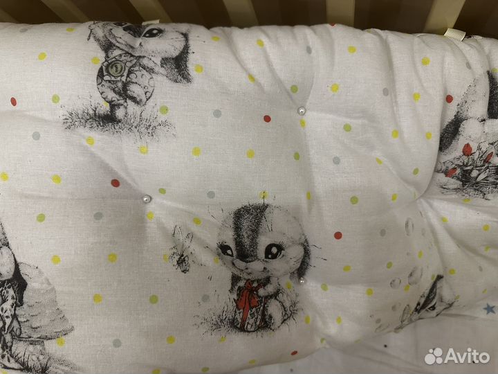 Бортики для детской кроватки