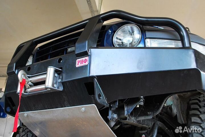 Бампер риф силовой передний Tagaz Tager с защитной