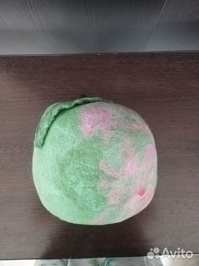 Интерьерная подушка -яблоко