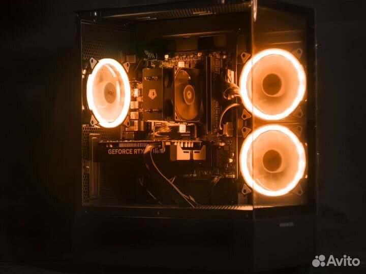 Игровой PC Ryzen 5500 RTX 4060 8GB 256+16