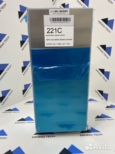 Блок питания whatsminer P221c M30 M31 whatspower