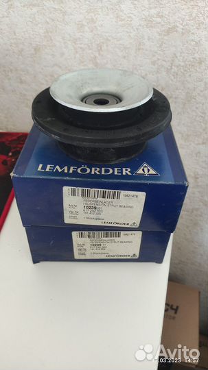 Опора перед. амортизатора Golf Lemforder 10239 01