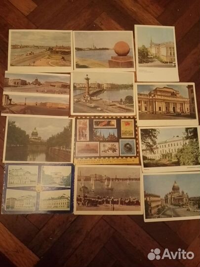 Открытки СССР Новгород, Ленинград55-67г