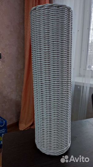 Ваза плетеная