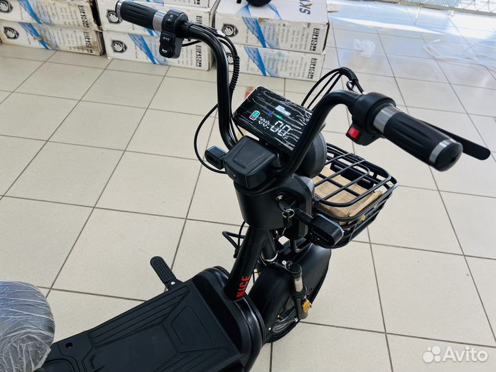 Электроскутер новый электровелосипед