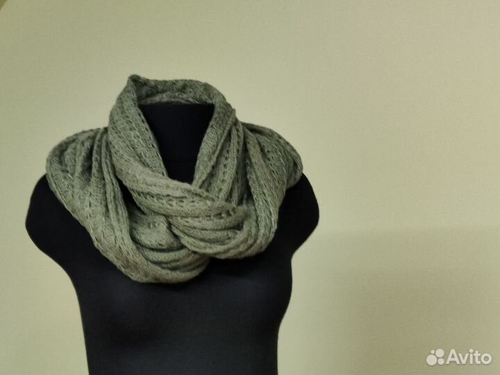 Ажурный шарф хомут