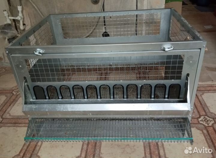 Клетка для кур несушек 1 ярус на 9 голов