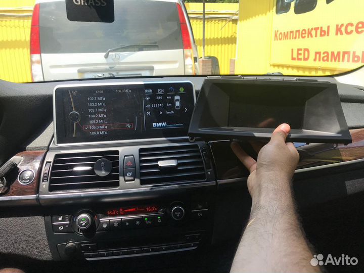 Магнитола для BMW e71 с установкой