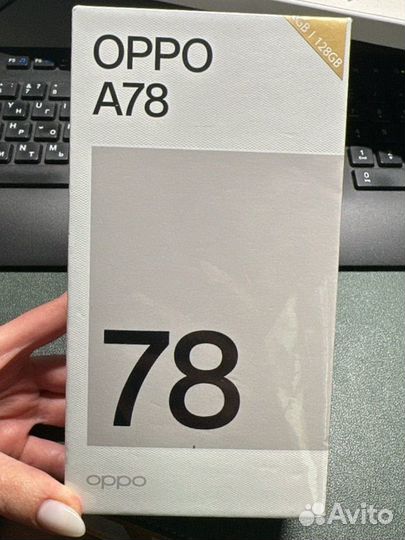 OPPO A78, 8/128 ГБ