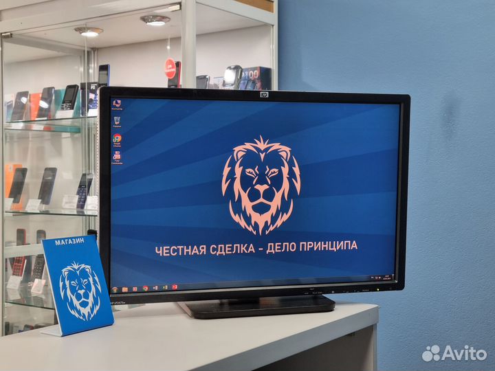 Монитор HP 24 дюйма Full HD/S-IPS (вр66)