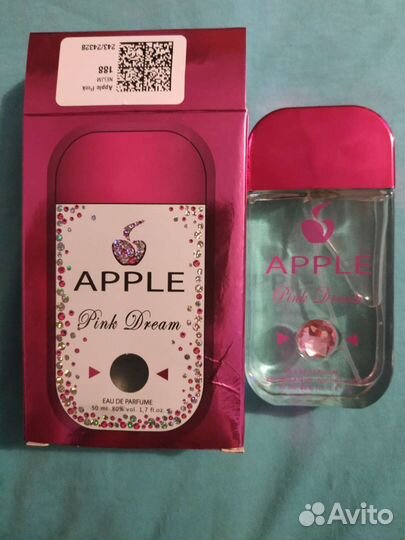 Туалетная вода apple pink 50мл