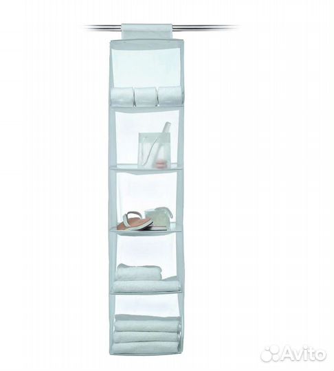 Саше для хранения Ordinett Белое 5 полок