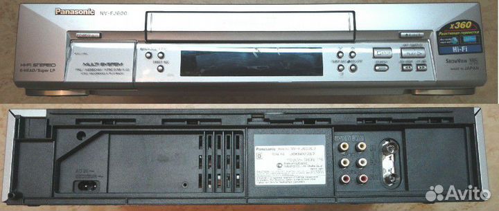 Видеомагнитофон. Panasonic hi fi стерео