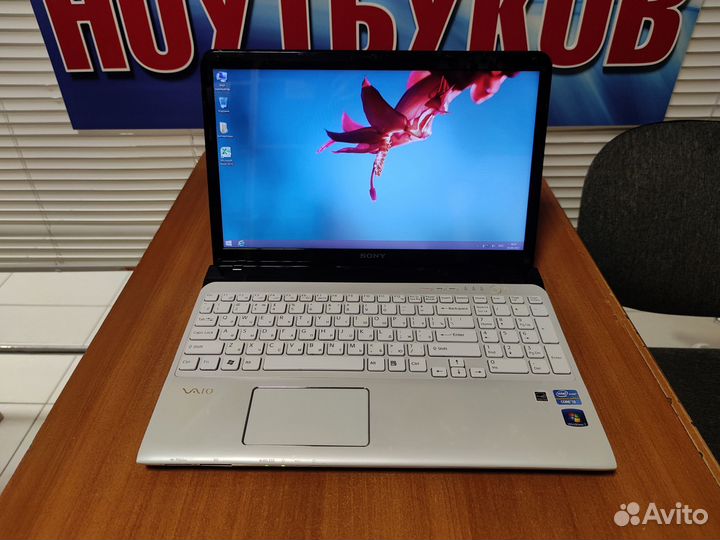 Ноутбук Sony бу / ssd / для учебы / гарантия