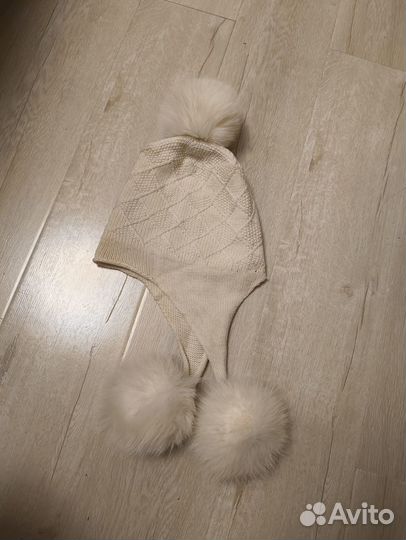 Шапка зимняя для девочки 50 52