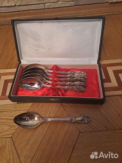 Столовые приборы (винтаж) мельхиор