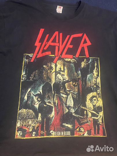 Футболка Slayer Reign In Blood