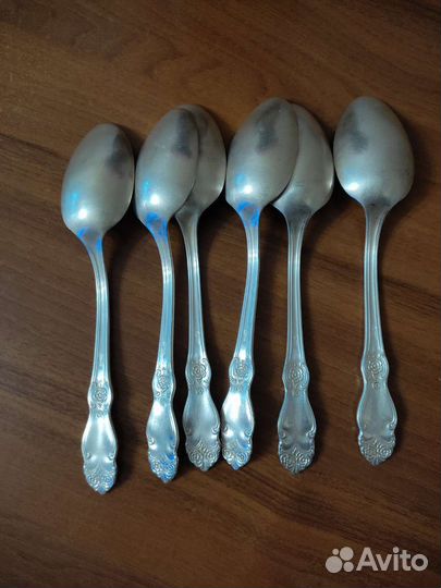 Ложки столовые мельхиор СССР