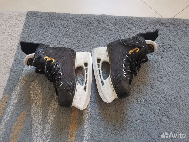 Хоккейные коньки bauer 33.5
