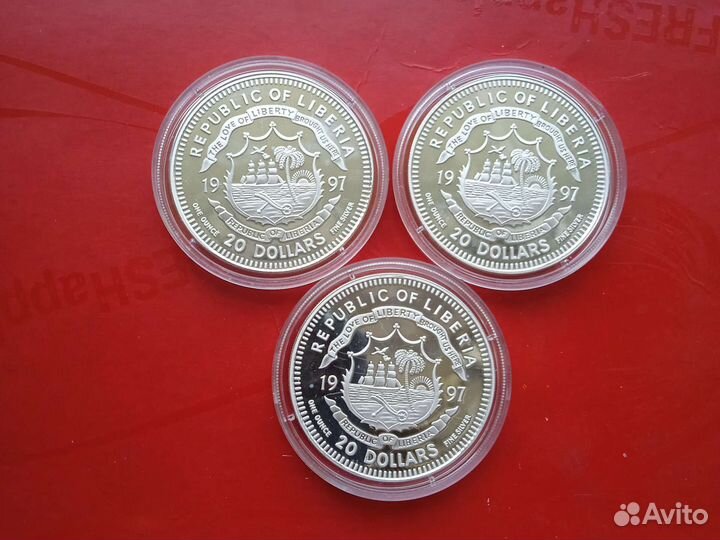 Иностранные серебряные монеты