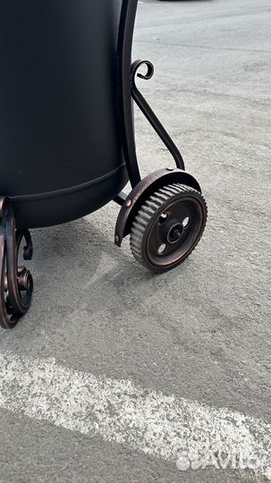 Печь под казан /сковороды садж