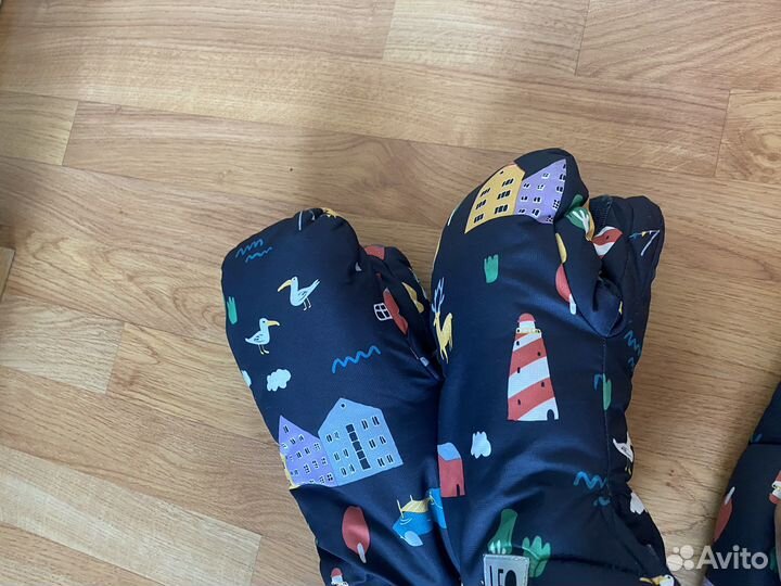 Конверт leokid + варежки на коляску