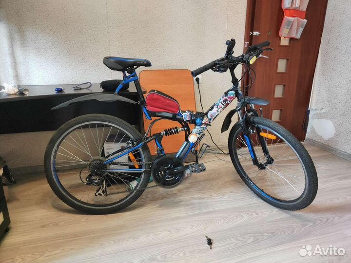 Двухподвесный велосипед stels focus md 21-sp