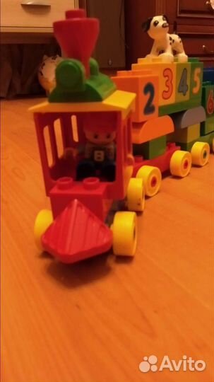 Лего Lego duplo Паровоз, нов