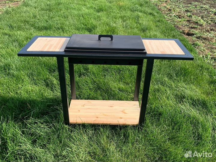 Мангал+крышка+2 столика