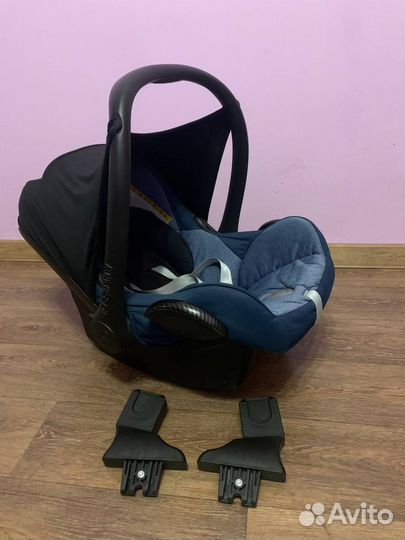 Автолюлька maxi cosi с адаптерами