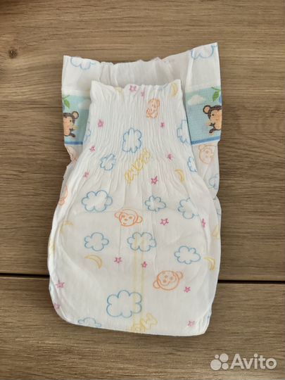 Подгузники Momi размер S (4-8кг)