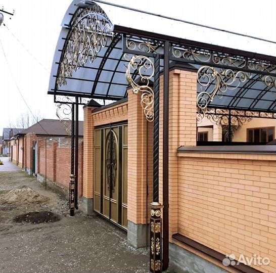 Навесы с установкой