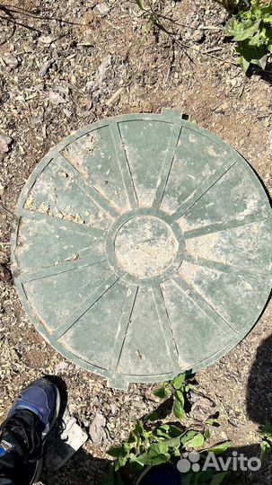 Люк канализационный бу 1 раз
