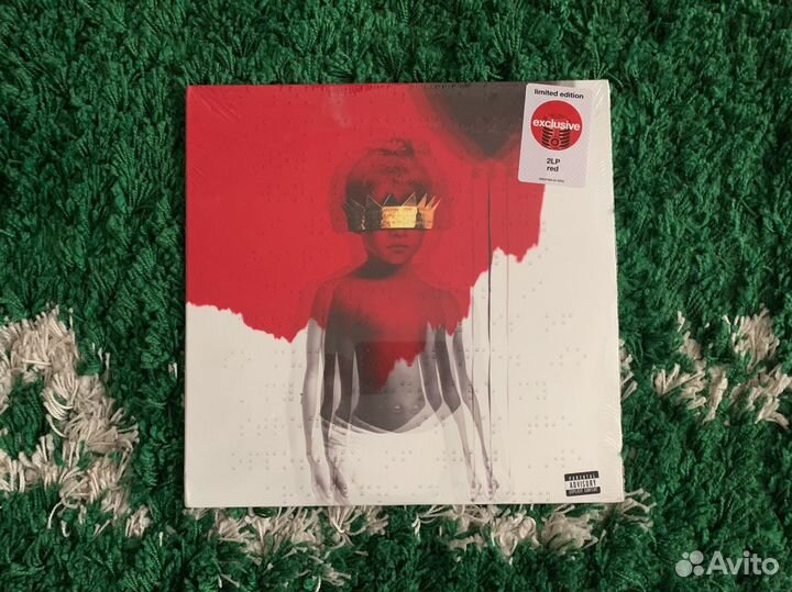 Rihanna Anti red lp vinyl (дефект угла)