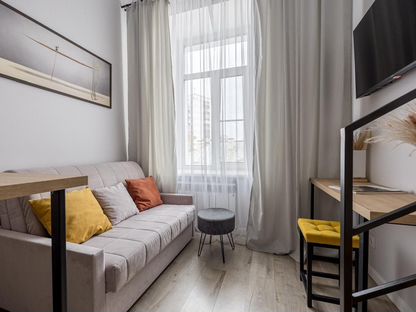 Квартира-студия, 25 м², 2 кровати, Москва