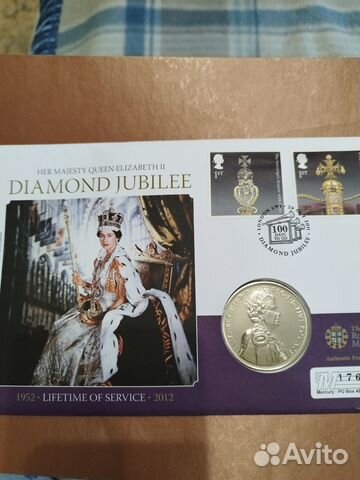 Английская юбилейная монета