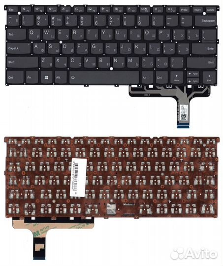 Клавиатура Lenovo IdeaPad S940-14IWL черная