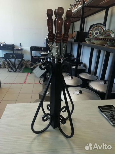 Шампурница подставка для шампуров