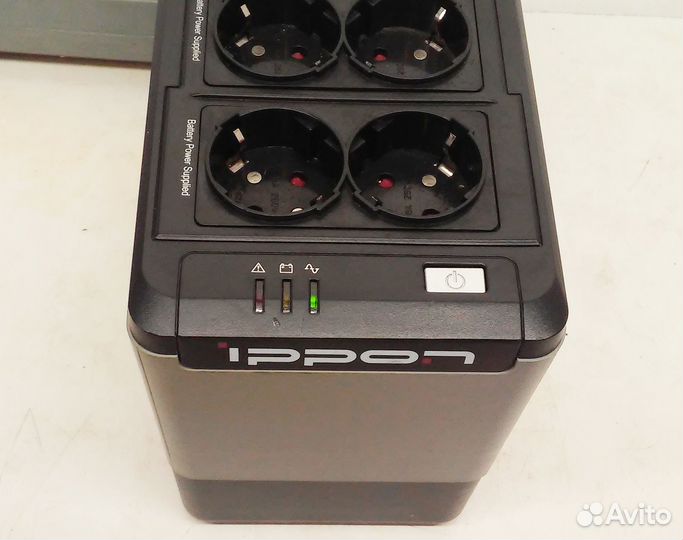 Бесперебойник (UPS) Ippon Back Verso 600