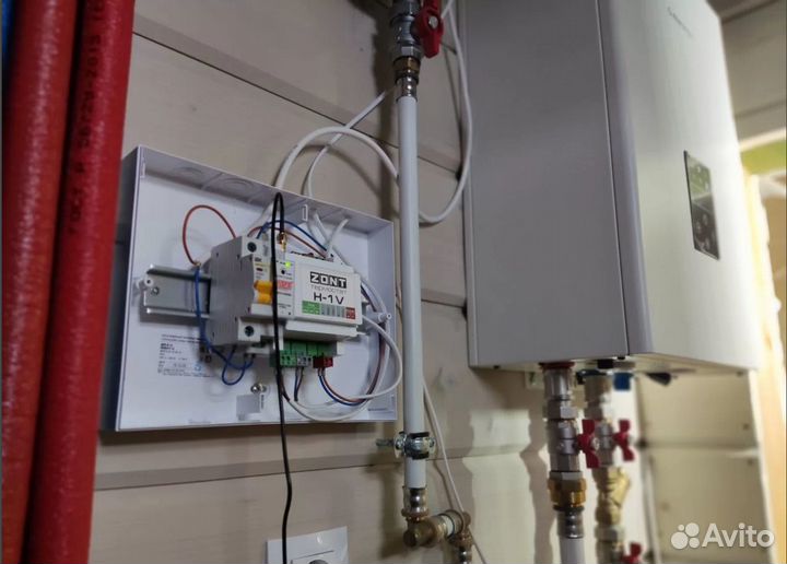 Zont, Автоматика котельной, монтаж, настройка