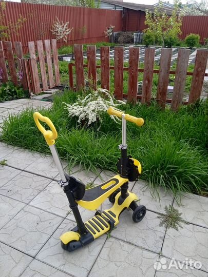 Самокат детский трехколесный