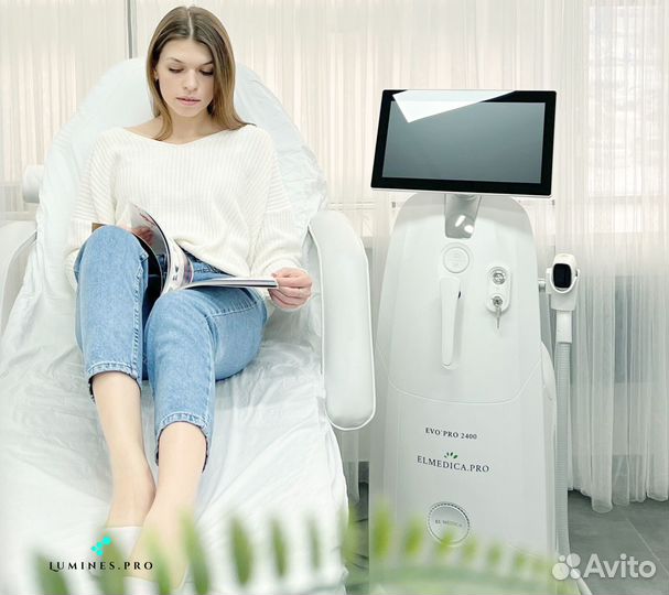 Диодный лазер для эпиляции люминес Evo-Pro 2400