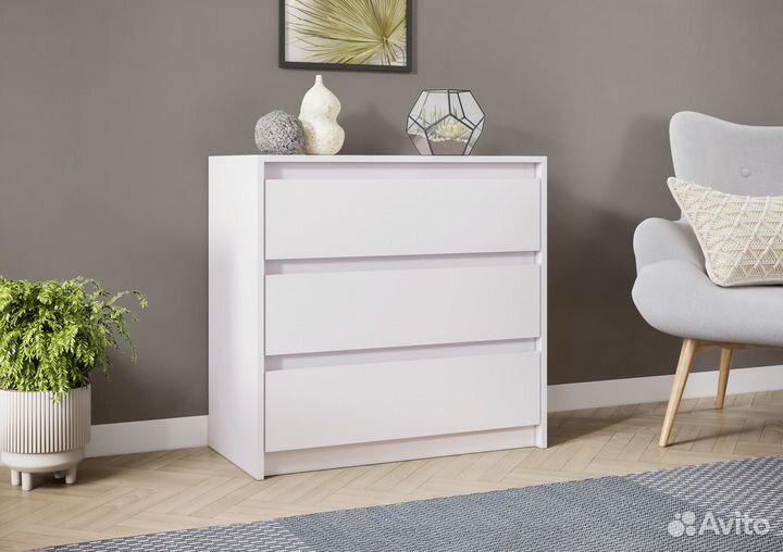 Комод белый стиль икеа Айден